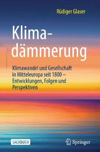 Buchcover und Innenansicht für das Buch: Klimadämmerung