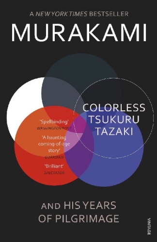 Buchcover und Innenansicht für das Buch: Colorless Tsukuru Tazaki and His Years of Pilgrimage