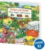 Buchcover und Innenansicht für das Buch: Suche und finde! - Autos, Bagger, Mähdrescher