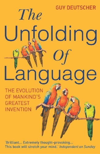 Buchcover und Innenansicht für das Buch: The Unfolding of Language