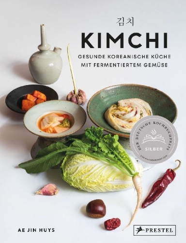 Buchcover und Innenansicht für das Buch: Kimchi. Gezond koken met gefermenteerde groenten