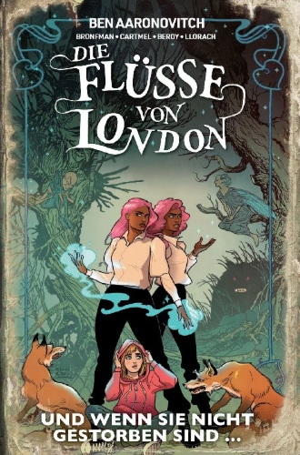 Buchcover und Innenansicht für das Buch: Rivers of London: Deadly Even After