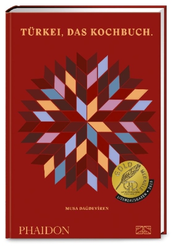 Buchcover und Innenansicht für das Buch: The Turkish Cookbook