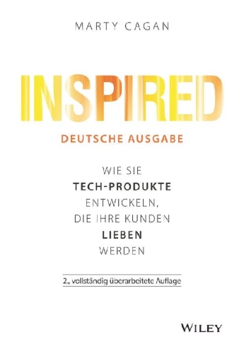 Buchcover und Innenansicht für das Buch: Inspired - deutsche Ausgabe