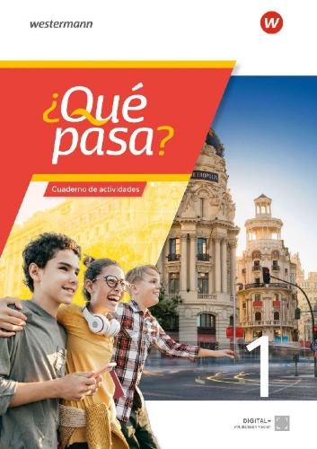 Buchcover und Innenansicht für das Buch: ¿Qué pasa? 1. Cuaderno de actividades
