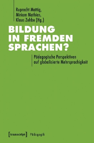Buchcover und Innenansicht für das Buch: Bildung in fremden Sprachen?