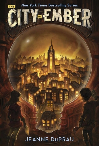 Buchcover und Innenansicht für das Buch: The City of Ember