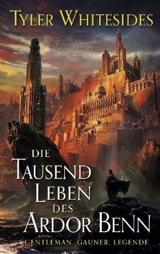 Buchcover und Innenansicht für das Buch: The Thousand Deaths of Ardor Benn