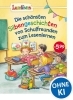 Buchcover und Innenansicht für das Buch: Leselöwen -  Die schönsten Silbengeschichten von Schulfreunden zum Lesenlernen