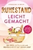 Buchcover und Innenansicht für das Buch: Ruhestand leicht gemacht | 100 Ideen, wie Frau es sich nach Renteneintritt gut gehen lässt | Ein ideales Geschenk für eine erfüllte & lebhafte Zeit