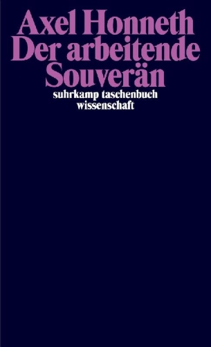 Buchcover und Innenansicht für das Buch: Der arbeitende Souverän