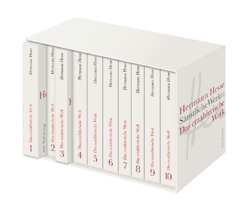 Buchcover und Innenansicht für das Buch: Hesse, H: erzählerische Werk: Sämtliche Jugendschriften,