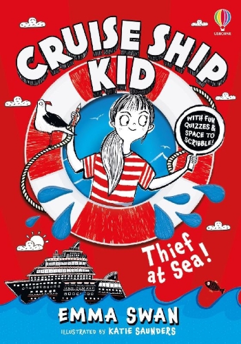 Buchcover und Innenansicht für das Buch: Cruise Ship Kid: Thief At Sea!