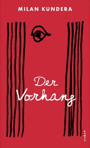 Buchcover und Innenansicht für das Buch: Le rideau