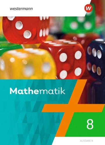 Buchcover und Innenansicht für das Buch: Mathematik 8. Schulbuch. Ausgabe N 2020