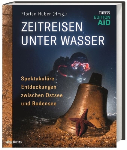 Buchcover und Innenansicht für das Buch: Zeitreisen unter Wasser