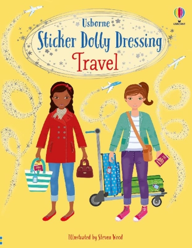 Buchcover und Innenansicht für das Buch: Sticker Dolly Dressing: Travel