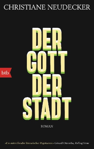 Buchcover und Innenansicht für das Buch: Der Gott der Stadt
