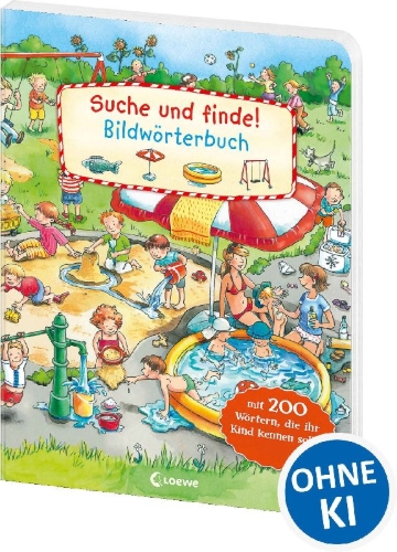 Buchcover und Innenansicht für das Buch: Suche und finde! - Bildwörterbuch