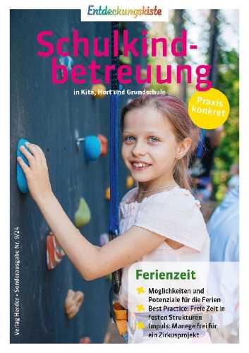 Buchcover und Innenansicht für das Buch: Ferienzeit