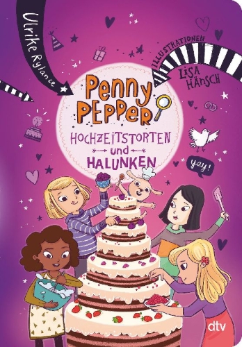 Buchcover und Innenansicht für das Buch: Penny Pepper - Hochzeitstorten und Halunken
