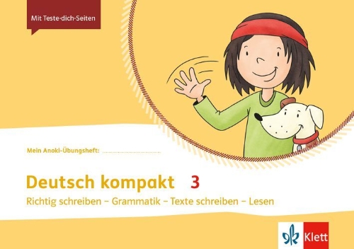 Buchcover und Innenansicht für das Buch: Deutsch kompakt 3. Richtig schreiben - Grammatik - Texte schreiben - Lesen