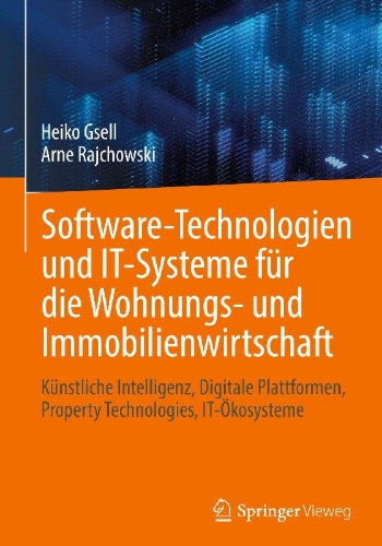Buchcover und Innenansicht für das Buch: Software-Technologien und IT-Systeme für die Wohnungs- und Immobilienwirtschaft
