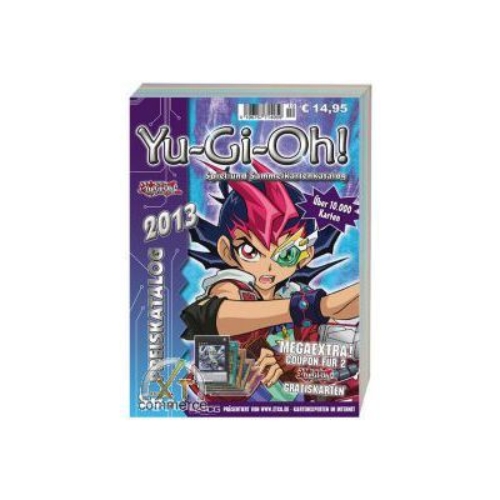 Buchcover und Innenansicht für das Buch: Yu-Gi-Oh! Preiskatalog 2013