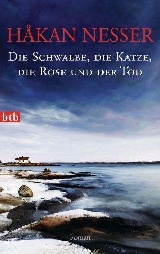 Buchcover und Innenansicht für das Buch: Svalan, katten, rosen, döden