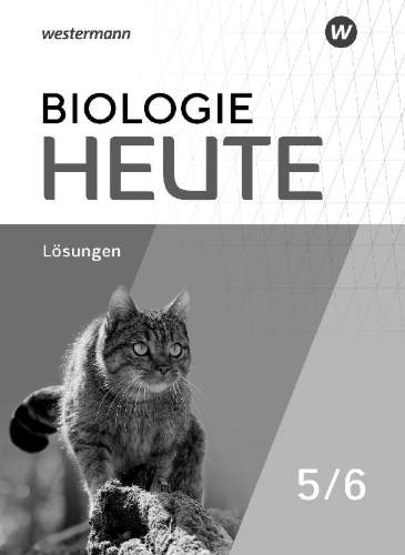 Buchcover und Innenansicht für das Buch: Biologie heute SI. Lösungen 5 / 6. Für Gymnasien in Nordrhein-Westfalen