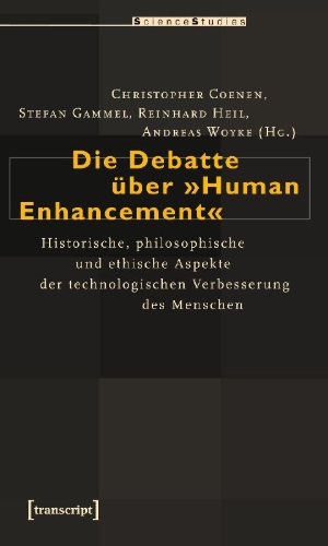 Buchcover und Innenansicht für das Buch: Die Debatte über 'Human Enhancement'