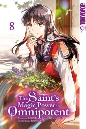 Buchcover und Innenansicht für das Buch: The Saint's Magic Power is Omnipotent 08