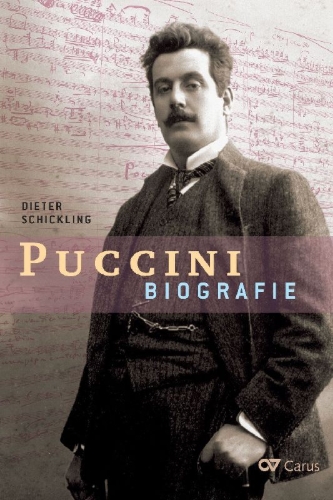 Buchcover und Innenansicht für das Buch: Giacomo Puccini. Biografie