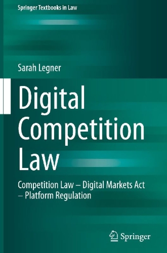 Buchcover und Innenansicht für das Buch: Digital Competition Law