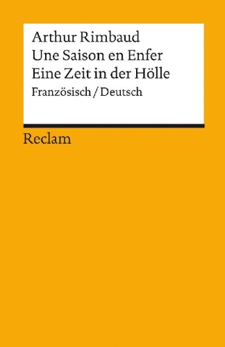 Buchcover und Innenansicht für das Buch: Une Saison en Enfer / Eine Zeit in der Hölle