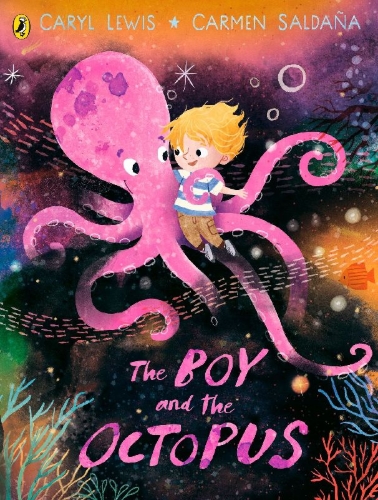 Buchcover und Innenansicht für das Buch: The Boy and the Octopus