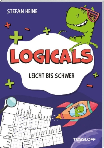Buchcover und Innenansicht für das Buch: Logicals. Leicht bis schwer