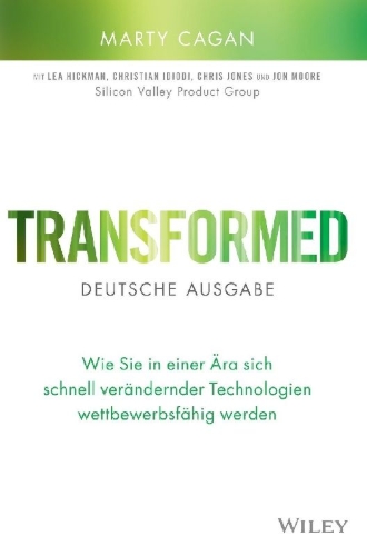 Buchcover und Innenansicht für das Buch: Transformed - deutsche Ausgabe