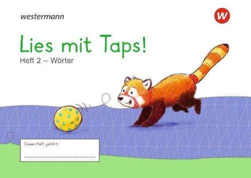 Buchcover und Innenansicht für das Buch: Westermann Unterrichtsmaterialien Grundschule. Lies mit Taps! Heft 2 - Wörter