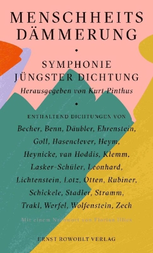 Buchcover und Innenansicht für das Buch: Menschheitsdämmerung