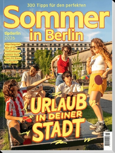 Buchcover und Innenansicht für das Buch: Sommer in Berlin 2026