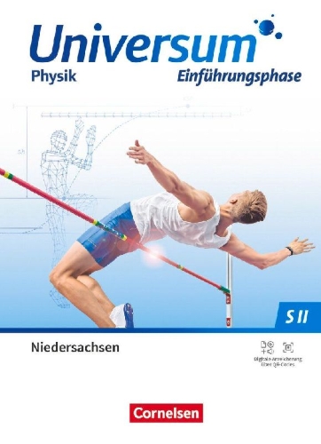 Buchcover und Innenansicht für das Buch: Universum Physik Sek II Einführ.-Phase NI Ausg. 2022 SB