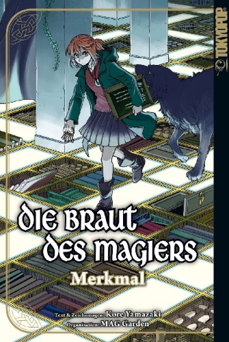 Buchcover und Innenansicht für das Buch: Die Braut des Magiers - Merkmal