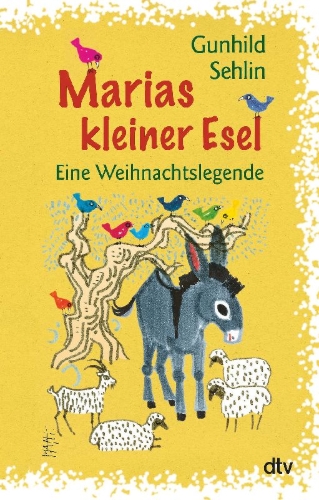 Buchcover und Innenansicht für das Buch:  >Marias lilla asna<, erschienen 1962 bei Almqvist & Wiksell/Gebers Förlag AB, Stockholm