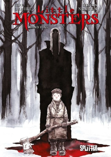 Buchcover und Innenansicht für das Buch: Little Monsters. Band 1
