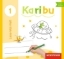 Buchcover und Innenansicht für das Buch: Karibu 1. Lese-Malheft