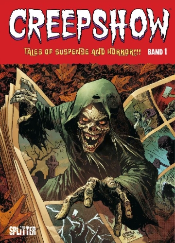 Buchcover und Innenansicht für das Buch: Creepshow Vol. 1