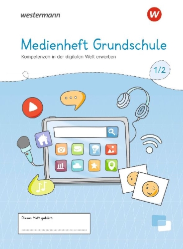 Buchcover und Innenansicht für das Buch: Medienheft Grundschule. Heft Klasse 1/2