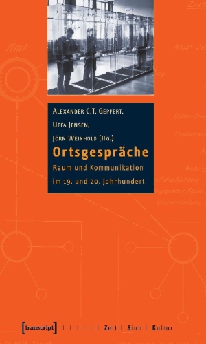 Buchcover und Innenansicht für das Buch: Ortsgespräche