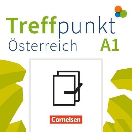 Buchcover und Innenansicht für das Buch: Treffpunkt. Deutsch als Zweitsprache in Alltag & Beruf A1. Gesamtband - Kurs- und Übungsbuch - Im Paket